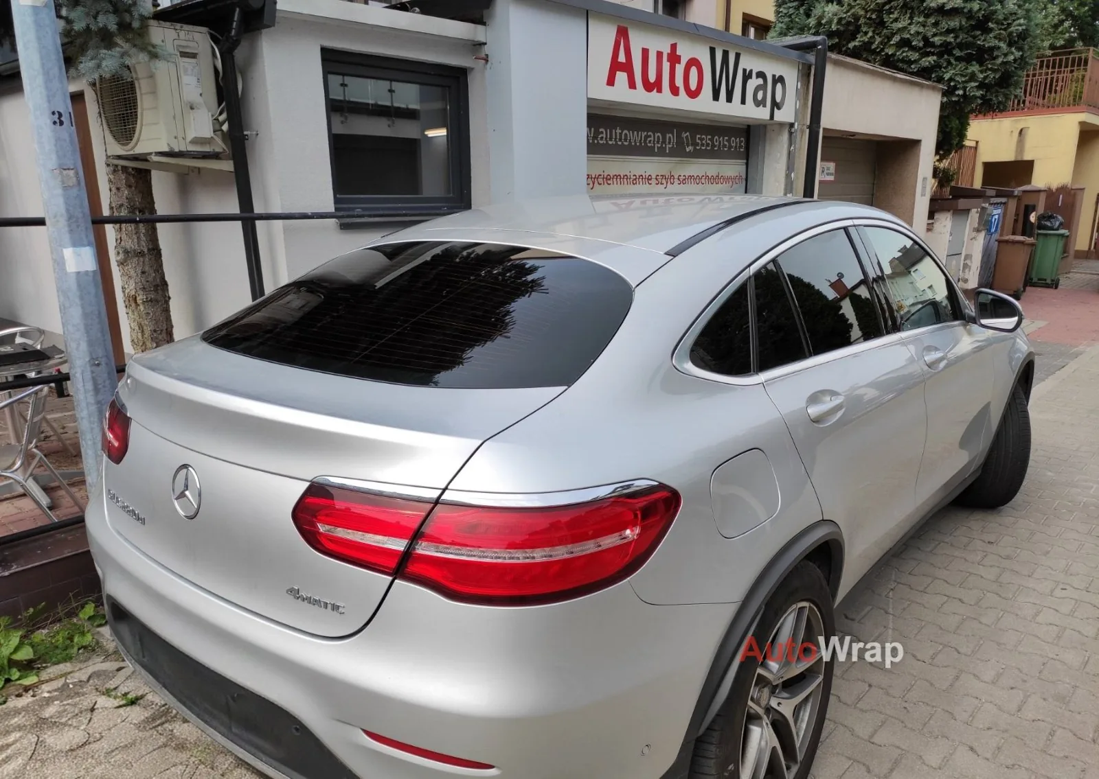 Mercedes GLC Coupé po przyciemnieniu szyb — Ząbki