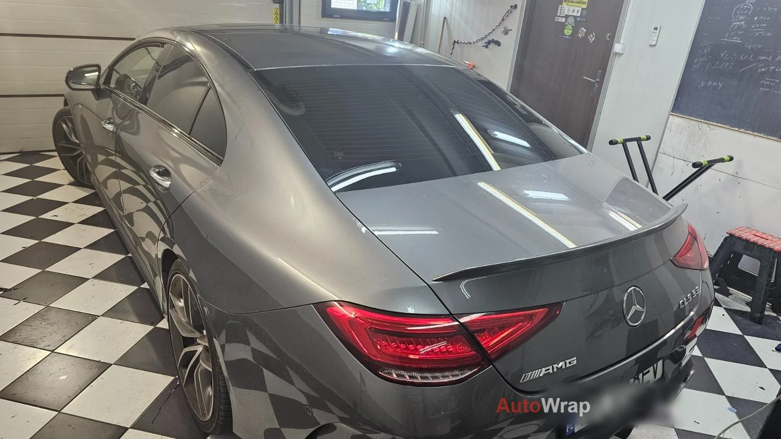 Mercedes GLC 63 AMG Coupé w folii matowej